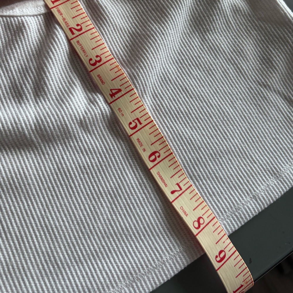 Cotton On White Crop Tank Top - Picture 7 of 7
